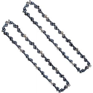 Chaine de Tronconneuse 8 Pouces pour Black & Decker LPP120 LPP120B NPP2018 et WORX WG310, 2 Pieces, Remplacement Efficace - Neuf