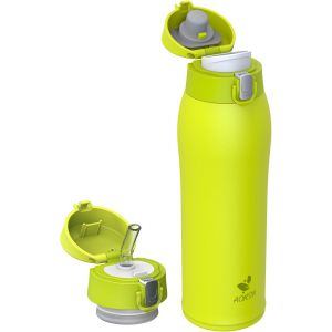 Gourde Isotherme, 350ml/500ml/750ml Bouteille Isotherme, Gourde Enfant En Acier Inox 18/8, Gourde Sport Anti-Fuite, Mug Isotherme Sans Bpa Pour Sport, Extérieur Et Quotidien - Neuf