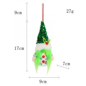 D&eacute;coration De No&euml;l De No&euml;l Gnome Elfes De No&euml;l Pendentif - Neuf