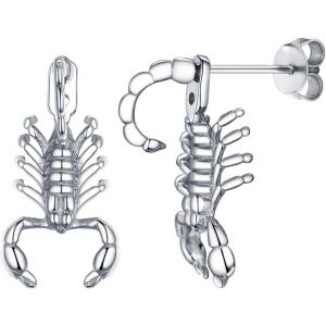 Boucles D'oreilles Femme Argent 925, Clou D'oreille Chat/Chien/Cochon/Koala/Croix, Piercing Oreille Cartilage Pour Femmes Filles - Neuf