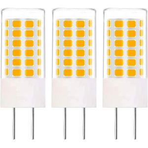 Gy6.35/G6.35 Led 12v 4w,T4 Jc Type Bi-Pin Base,Blanc Chaud 3000k,Remplacement 35w Gy6.35/G6.35 Halogène Pour Landscape Path Light,Suspension De Cuisine,Non-Dimmable,3 Pièces - Neuf