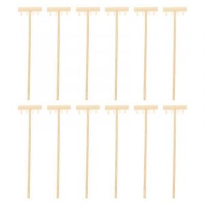12pcs Mini Zen Garden Rake Tabletop Jardin Bac à sable Outils Décoration de bureau - Neuf
