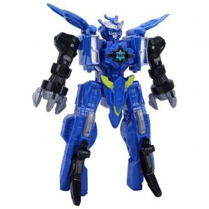 AULDEY Robot d'animation en plastique transformable, personnage Sky Hover Giant Saver - Neuf