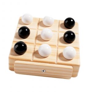 Jeu De 3 En Ligne, Casse-Tête Classique Pour Salon, Enfants, Intérieur Et Extérieur - Neuf
