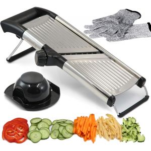 Chenquansarl-Chefs Inspirations Mandoline Réglable La Meilleure Mandoline Pour Couper Vos Aliments, Fruits Et Légumes - Neuf