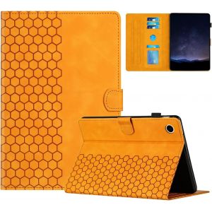 Coque Pour Samsung Galaxy Tab A9 Plus/A9+ 2023 (Sm-X210/X215/X216/X218) &Eacute;tui De Protection Case Tablette Housse Avec Porte-Pencil Et R&eacute;veil/Veille Auto Pour Samsung Galaxy Tab A9 Plus, Orange - Neuf