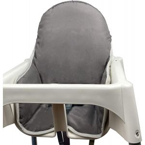 Housses De Si&egrave;ge Compatible Pour Ikea Antilop Chaise Haute Basculement Lavables Et Pliables Pour B&eacute;b&eacute; - Neuf