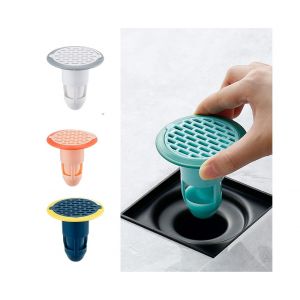 Lot de 4 clapets anti-retour et cr&eacute;pines pour siphon de sol de douche - Neuf