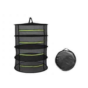 S&eacute;choir &agrave; herbes pliable &agrave; 4 niveaux avec sac de rangement - Neuf