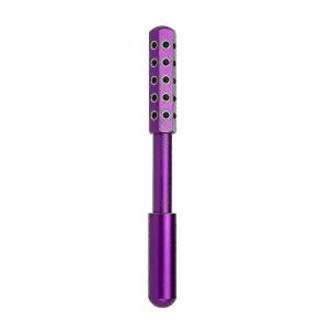 Radiance Roller - Pierre De Germanium Lifting Visage Masseur Rouleau De Beauté (Violet) - Neuf