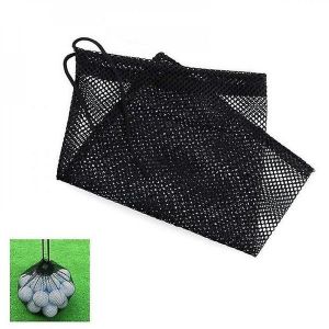 Sac De Sport En Maille Nylon De Qualité Supérieure Pour Balles De Golf Et De Tennis ¿ Pochette De Rangement Légère, Réglable Et Polyvalente Pour Un Style De Vie Actif - Neuf