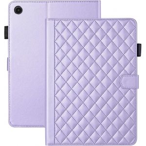 Coque Pour Samsung Galaxy Tab A9+ 11 Pouces 2023 Sm-X210/Sm-X215/Sm-X216 Business Cuir Pu Tablet Étui Pour Galaxy Tab A9+ Avec Fente Pour Carte Fonction Stand Violet - Neuf