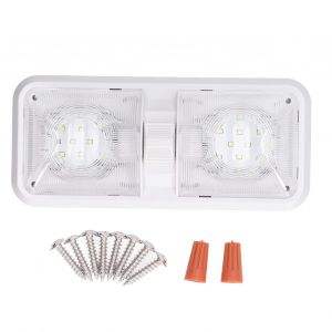 Xyong Plafonnier Led 8 W 600 Lm 48 Led 3 Sections Avec Interrupteur Pour Eclairage Interieur De Bateau Dc12 V - Neuf
