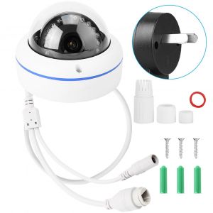 Camera dome IP IR BESDER, etanche, vision nocturne, 1080p (prise AU) - Neuf