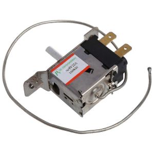 Thermostat de réfrigérateur à 2 broches avec cordon métallique de 30 cm pour réfrigérateur-congélateur WPF22A - Neuf