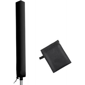 Housse Sechoir Parapluie Imperm&eacute;able, Housse Sechoir de &agrave; Linge avec Fermeture Eclair, Housse de S&eacute;choir avec Fermeture &eacute;clair &eacute;tanche et Cordon de Serrage, 168 x16 x16 cm - Neuf