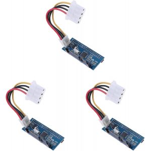 3X Adaptateur IDE vers SATA HDD 3.5 Convertisseur de Disque Dur IDE vers SATA Connecteur de Disque Dur PATA IDE 40 Broches vers SATA 22 Broches.[W1460] - Neuf