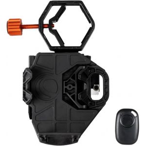 81038 Nexgo Dx - Kit Adaptateur Universel Bluetooth Pour Smartphone, Connecte L'appareil Photo De Votre Smartphone À Un Oculaire Pour Saisir Des Images Et Des Vidéos, Noir - Neuf