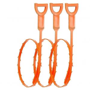 D&eacute;boucheur de canalisations pour la maison, la cuisine et les toilettes, nettoyeur de canalisations, &eacute;vier, nettoyeur de cheveux, outil de nettoyage de canalisations &agrave; manivelle - Neuf