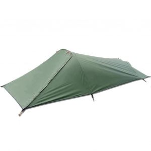 Tente De Camping Ultralégère Pour Une Personne, Résistante À L'eau, Avec Support En Aluminium Aéronautique Et Sac De Couchage Portable. - Neuf