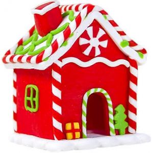 De No&euml;l Maison En Pain D'&eacute;pice Ornements Led Maison En Pain D'&eacute;pice De No&euml;l, D&eacute;coration D'arbre De Village Suspendu De D&eacute;coration De No&euml;l(1pcs) - Neuf