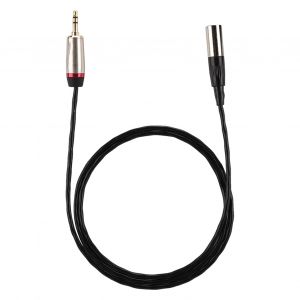 Adaptateur De CâBle Audio 3.5mm MâLe Vers Mini Xlr 3 Broches MâLe Pour éQuipement De Photographie D'appareil Photo, 1 MèTre - Neuf