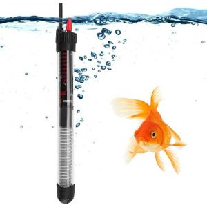 25w/50w/100w/200w/300w 220v Submersible Réservoir De Poissons D'eau De Chauffage Automatique De L'ue Plug Chauffe-Eau (¿¿50w(220v)) - Neuf