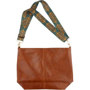 nzqaf-Sac Bandoulière Femme, Sac a Main avec Bandoulieres Réglable Loisir Léger Sacoche Sport Bandoulière Sac Besace Messenger Bag pour Voyages Travail École - Neuf