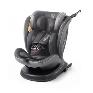 Siège Auto - Babyauto - Rodia - Groupe 0/1/2/3 - 40 / 150 Cm - I-Size Plus - Isofix - Pivotant - Inclinable - Réducteur - Gris - Neuf