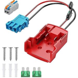 Adaptateur de roue d'alimentation pour batterie,adaptateur de batterie Peg-Perego avec connecteur de faisceau de c&acirc;bles - Neuf
