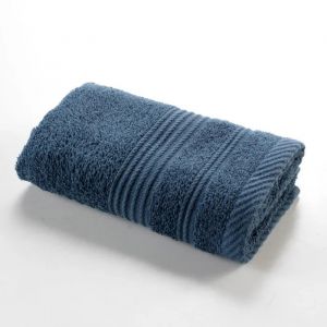Serviette De Toilette Invite 30 X 50 Cm Tendresse Bleu Saphir - Neuf
