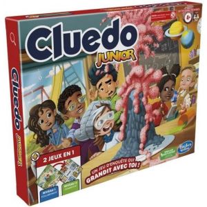 Kalanka-Cluedo Junior Réversible, 2 En 1, Jeu De Détective Cluedo Pour Jeunes, Plateau Pour Enfants, Jeux De Société - Neuf
