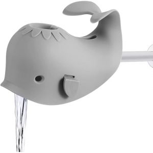 (Gris)Cache De Bec De Bain, Cache De Robinet De Baignoire Bébé, Protection Pour Douche Bébé Pour Enfants Tout-Petits, Convient Universellement - Baleine - Neuf