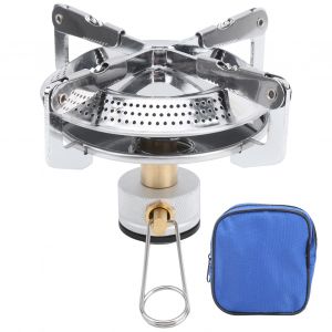 Rechaud De Camping Pliable At6313, Mini-Four Portable A Gaz, Bruleur De Pique-Nique Pliable - Neuf