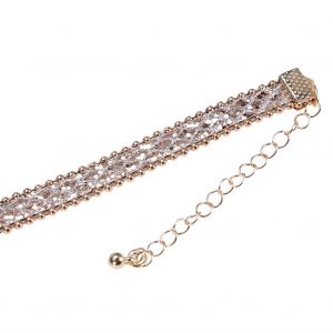 Collier Ras Du Cou Pour Femme, 3 Pieces, Bijou De Clavicule, Avec Paillettes Et Decoration En Resine - Neuf