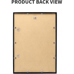 Cadres Photo A4 Bois lot de 3 cadres photo pour posters et affiches Convient pour Accrocher des Dipl&ocirc;me et D&eacute;coration Cadre photo Montage Mural ou sur Table - Neuf