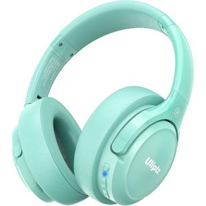 LORANKA-Casque Bluetooth avec Microphone, 65 Heures de Lecture, 6 Modes de Son &eacute;galiseur, Casque st&eacute;r&eacute;o HiFi sans Fil, Casque Bluetooth 5.3 Pliable l&eacute;ger pour Voyage/T&eacute;l&eacute;phone Portable/TV/PC (Vert) - Neuf