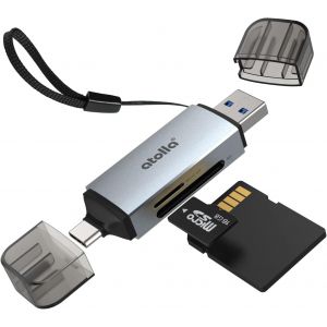 TIANYI-Lecteur de Carte SD USB C USB 3.0 pour MicroSD/SD/SDXC/SDHC/MMC, Adaptateur SD/Micro SD vers OTG USB Compatible avec MacBook, iPad Pro, Samsung Galaxy S20, Ordinateur Portable - Neuf