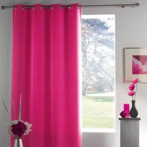 Rideau Occultant Fushia 140 X 260.Cm - Neuf