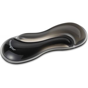Repose-Poignet Souris Slim Duo Gel, 192 x 72 x 22mm, Support Ergonomique pour Les tensions et l'inconfort du Poignet, Convient aux Souris et trackballs &iquest;&iquest; Profil Bas, Noir/Gris (K62438WW) - Neuf