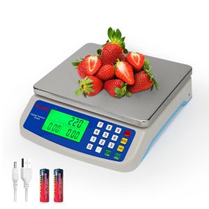 Balance De Cuisine Professionnelle 30kg Numérique En Acier Inoxydable Balance Électronique De Cuisine Pcs Comptant Les Échelles - Neuf