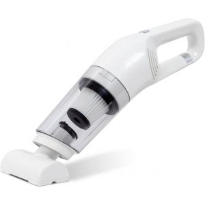 Aspirateur &agrave; main pour poils d'animaux - Aspirateur de voiture sans fil rechargeable avec aspiration puissante, aspirateur portable avec batterie grande capacit&eacute;, mini aspirateur pour voiture/maison (blanc) - Neuf