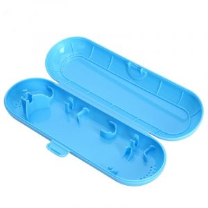Étui De Voyage En Plastique Bleu Pour Brosse À Dents Électrique Oral-B Pro Series - Neuf