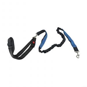 Poignee Ergonomique, Laisse Pour Chien A Longueur Reglable Avec Porte-Bouteille D'eau Amovible (Bleu) - Neuf
