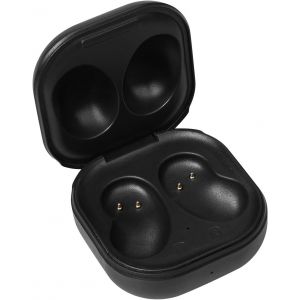 Étui de Charge pour Galaxy Buds Live,Remplacement du Boîtier du Chargeur D'écouteurs puur Samsung Galaxy Buds Live SM-R180,Coque de Charge sans Fil pour Galaxy Buds¿Étui Uniquement (Noir) - Neuf