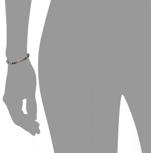 Kalanka-Powerbead Bracelet &Eacute;lastique En Perles De Pierres Pr&eacute;cieuses V&eacute;ritables 8 Mm - Neuf