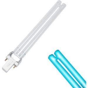 KALANKA-Lampe de Désinfection UV, 11W 2 Broches G23 Ampoule UV de Remplacement, Ampoule de Lampe ultraviolette Germicide, Filtre de Désinfection UV Tubulaire, Lampe UV Remplacement de la Lumière - Neuf