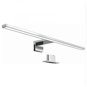 Lampe Miroir Led,Lampe D'armoire,Applique De Salle De Bain,Lumière Blanche Neutre 4000 Kelvin,5w,650lm,Ip44,Largeur 300mm,Chrome - Neuf