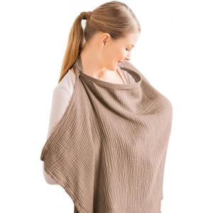 Muslin Blanket For Nursing Babies,Nursing Blanket For Travel,Nursing Cover With Hard Tire,Nursing Cover For Baby - Neuf