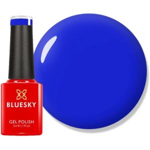 Sjzg-Vernis &Agrave; Ongles Gel , Bamboo Blue - Neon32, Brillant, Bleu, Durable, R&eacute;sistant Aux Puces, 5 Ml (N&eacute;cessite Du S&eacute;chage Sous Lampe Led Uv) - Neuf